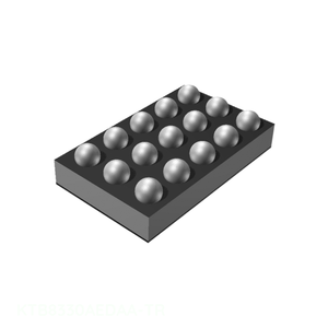 Composants de circuits électroniques 15 WFBGA, WLCSP KTB8330AEDAA-TR Gestion de l'alimentation (PMIC) Canal du fabricant - Product Image 1