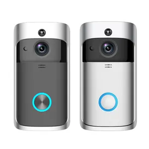 V5 אבטחת מצלמה Videodoorbell תנועת חיישן אלחוטי וידאו פעמון חכם פעמון דלת פעמון