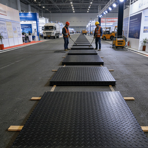 Tappeti da cantiere per impieghi gravosi, piastre di accesso ad incastro per escavatori, gru e uso industriale - Product Image 1