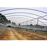 Serre en polycarbonate écologique pour la culture de légumes/fleurs/tomates/concombres avec système de refroidissement