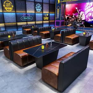 أثاث فاخر للنوادي الليلية، تصميم عصري للديسكو، تصميم مخصص لنادي ليلي، أريكة على شكل حرف U، كنبة، مقعد طويل - Product Image 4