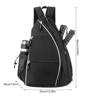 Vente en gros PROMO sac à dos réversible étanche pickleball pagaie personnalisé polyester hommes femmes sac de sport portable