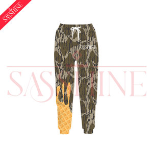 <span class=keywords><strong>Pantaloni</strong></span> da jogging con stampa mimetica da <span class=keywords><strong>donna</strong></span> di alta qualità per adulti e per bambini - Product Image 6