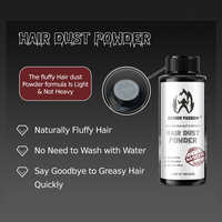Look Mat Volume Cheveux Poudre Coiffante Hommes Texture Fluffy Dust IT Poudre Marque Privée