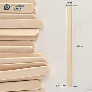 Palitos de Madera para Helados de 140 mm, Aptos para Alimentos, Palitos de Madera <span class=keywords><strong>Jumbo</strong></span> para Helados con Logotipo Estampado en Caliente para Moldes de Helados Grandes - Product Image 5