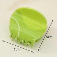Pince à cheveux créative et mignonne en forme de ballons de sport (football, basketball, volleyball, tennis) pour queue de cheval, pince requin, accessoire capillaire pour fille