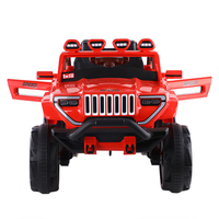 Voiture électrique pour enfants 12V avec fonction Bluetooth, quatre roues et coussin de siège