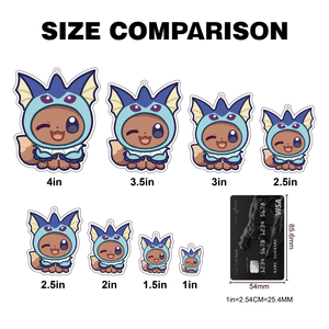 Gantungan kunci kustom akrilik bening Logo kartun Glitter epoksi gantungan kunci pesona plastik gantungan kunci Anime akrilik gantungan kunci dipersonalisasi - Product Image 5