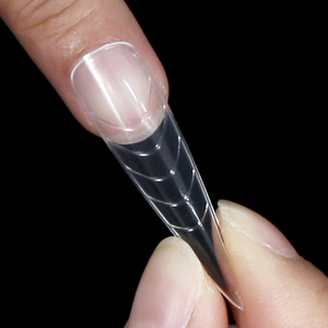 Kit d'outils de construction d'ongles pour manucure en salon, avec plaques à ongles réutilisables, moules à ongles carrés à fixation intégrale et extension, et support pour doigts à double forme - Product Image 5