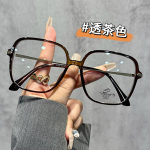 Monturas de gafas ópticas rectangulares 31102, lentes de PC extra anchas, unisex, anti luz azul, montura completa para hombres y mujeres - Product Image 3