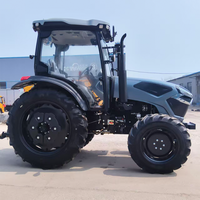 Tracteur miniature à roues Innovi 50HP 4WD de qualité export certifié ISO avec pompe et boîte de vitesses, multifonctionnel et durable pour l'agriculture