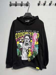 สินค้ามาใหม่ผ้าฝ้าย100% ที่มีฮู้ดทรงหลวมแนวสตรีทน้ำเชื่อมแนวสตรีทมีตัวอักษรแย่มาก - Product Image 2