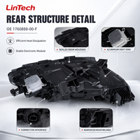 Ensemble de phare avant gauche standard LinTech OE 1760888 00 F compatible avec Tesla Model 3 Refresh