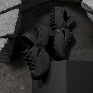 Sabots en EVA à trous, chaussures de plage décontractées, sabots en <span class=keywords><strong>plastique</strong></span> souples et confortables, claquettes pour hommes - Product Image 3