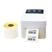 Étiquette adhésive thermique directe imperméable perforée 80 mm x 50 mm avec impression UV sur papier thermique pour parfum