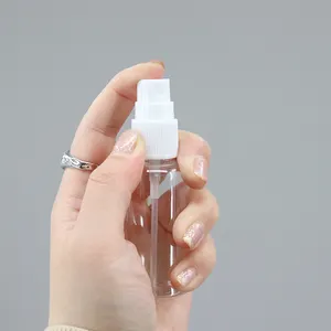 Botella vacía transparente de plástico transparente, espray de 4oz, vapor facial, cloroformo, 5ml, 10ml, 30ml, 50ml, 60ml, 100ml