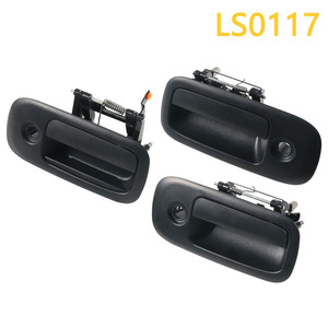มือจับประตูซาวาน่า LS0117 พลาสติกสีดำและโลหะสำหรับเปลี่ยนซ่อมแซม - Product Image 4