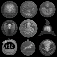 Pièces de monnaie commémoratives personnalisées pour jeux, conception gratuite, fabrication sur mesure en laiton et alliage de zinc, pièce de défi 3D