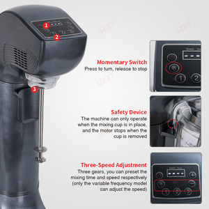Profesyonel ticari elektrikli süt çalkalayıcı Frappe mikser süt Shake Maker ile 2 karıştırma çubukları yumuşak dondurma <span class=keywords><strong>Blender</strong></span> - Product Image 2