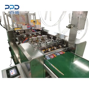 China Supplier KF94 Mask Bag 4 Side Sealing And Packing Machine (3 Line) - Product Image 1