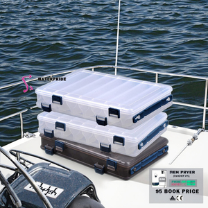Cajas <span class=keywords><strong>de</strong></span> <span class=keywords><strong>Pesca</strong></span> Rígidas Personalizadas WATERPRIDE para Lago o Río, Bandeja <span class=keywords><strong>de</strong></span> Almacenamiento <span class=keywords><strong>de</strong></span> Doble Cara, <span class=keywords><strong>Caja</strong></span> <span class=keywords><strong>de</strong></span> Plástico PP para Señuelos y Cebos <span class=keywords><strong>de</strong></span> <span class=keywords><strong>Pesca</strong></span> con Asa <span class=keywords><strong>3</strong></span> - Product Image 2