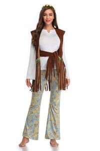 Costume d'Halloween Femme Costume de scène amérindien Costume de performance de cosplay indien - Product Image 4