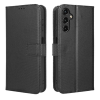 Étui pour téléphone Samsung A17/A16/A57, étui en cuir à rabat avec motif diamant pour Galaxy A35/A18 A55