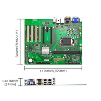 Nouvelle carte mère ATX Intel H81, prise en charge des processeurs de 4e génération I7/I5/I3, LGA 1150, DDR3, carte mère pour serveur d'ordinateur industriel
