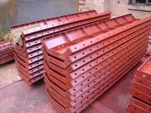 Encofrado de acero de materiales de construcción de alto rendimiento para molde de columna de hormigón
