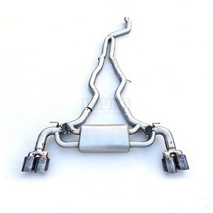 Silenciador de Escape Cat-Back con Válvula Inteligente para <span class=keywords><strong>Toyota</strong></span> <span class=keywords><strong>Supra</strong></span> 3.0T B58 A90 J29 2021-2026, Alto Rendimiento, Directo de Fábrica, Ajuste Perfecto - Product Image 2