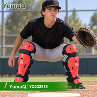 Protège-tibias de baseball YumuQ pour jeunes et adultes, résistants aux impacts, avec logo personnalisé, fabrication OEM
