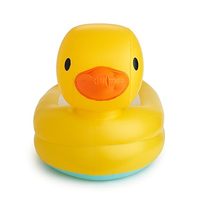 Le siège de bébé de baignoire de corne de selle d'enfant en bas âge empêche le bébé de glisser la baignoire gonflable de bébé conception lunatique d'océan fait le bain d'enfant en bas âge
