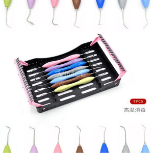 Kit de Restauración Dental al por Mayor de Fábrica con Mango de Silicona en Espiral, Dispositivo de Relleno de Resina Hecho de Acero - Product Image 5