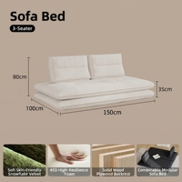 Sofá Cama Modular de Terciopelo con Diseño de Copos de Nieve, Moderno y Acogedor, de 200 cm y 2 Plazas, para Sala de Estar o Apartamento