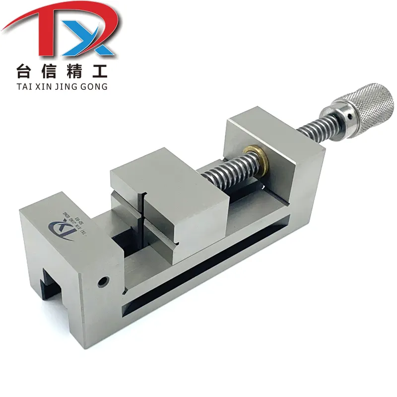 Nhà Máy Bán Hàng Trực Tiếp Có Thể Được Tùy Chỉnh Logo Xử Lý Song Song 0.003Mm Vise Chính Xác Vise