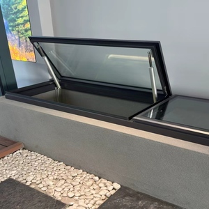 Claraboyas Modernas <span class=keywords><strong>de</strong></span> Fibra <span class=keywords><strong>de</strong></span> Vidrio con Doble Acristalamiento, Insonorizadas, Eléctricas, <span class=keywords><strong>de</strong></span> Aluminio, para Techo - Product Image 2