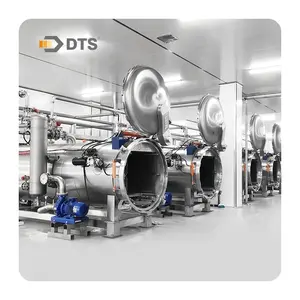 DTS High Pressure Canned Chicken Sterilization Retort Steam Air Retort Machine