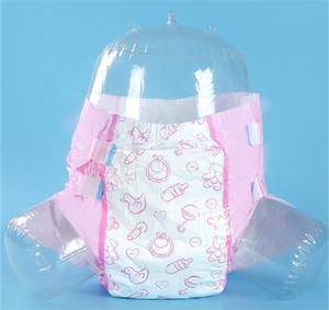 Ventes en gros de couches pour adultes jetables personnalisées de grande taille, extra absorbantes pour l'incontinence - Product Image 1