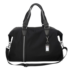 Custom Wholesale Large Capacity Travel Bag Casual Sports Gym Bag Portable Anti-splash Weekender <b>Luggage</b> Storage Duffel Bag - Product Image 1