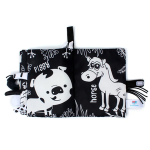 Nouveau-né Tissu Livres Enfants Bébé Jouets <span class=keywords><strong>0</strong></span> 12 <span class=keywords><strong>Mois</strong></span> Apprentissage Précoce Développer Cognize Lecture Puzzle Éducatif Tissu Tissu <span class=keywords><strong>Livre</strong></span> - Product Image 1