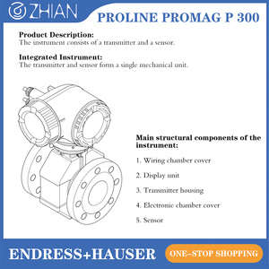 Medidor de Flujo Resistente a Altas Temperaturas E+H Endress Hauser Proline Promag P 300 5P3B, Nuevo, Original, a Bajo Precio - Product Image 6