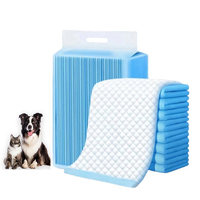 Tapis d'entraînement écologiques pour animaux de compagnie, super absorbants, jetables, non tissés, biodégradables, pour chiens et chats, tailles S-XL