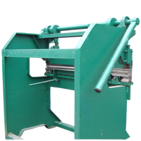 Machine à plier la tôle manuelle robuste, plieuse de métal à angle droit de 0,6 à 2 m pour plaques d'aluminium, de cuivre et de fer