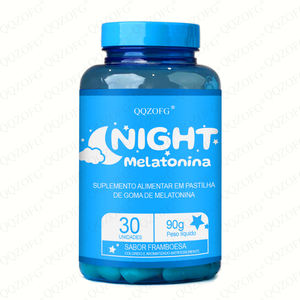 Vente chaude Nuit Melatonina Capsule Promove Um Descanso Profundo E Continuo 30 Capsules - Product Image 1