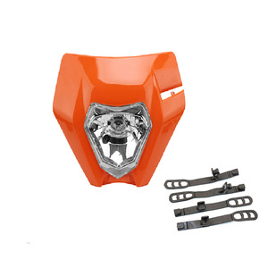 Conjunto de faros para motocicleta ZUQING HL101 35W 6000K negro para bicicletas todoterreno - Product Image 3