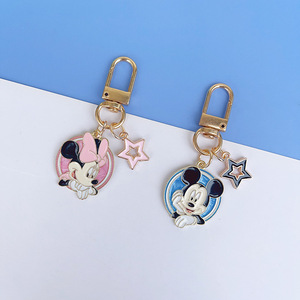 Llaveros de Metal Esmaltado con Diseño de Minnie <span class=keywords><strong>Mouse</strong></span> y <span class=keywords><strong>Mickey</strong></span> <span class=keywords><strong>Mouse</strong></span> para Mujeres y Niñas, Venta al Por Mayor - Product Image 6