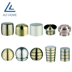 High Quality Extensible Pole Varied <strong>Curtain</strong> Rod <strong>Finial</strong> for <strong>Curtain</strong> Rods Sets - Product Image 2