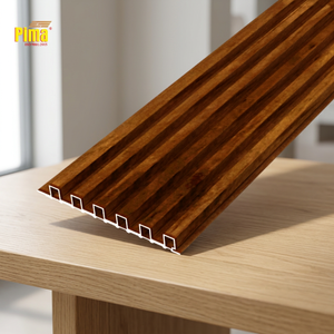 Panel de Pared WPC Acanalado para Barra Comercial, Revestimiento Curvo Flexible Ignífugo para Decoración de Discotecas y Salones - Product Image 2