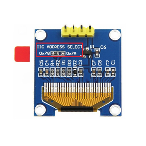 0,96 pulgadas OLED I2C SSD Módulo de 4 pines pantalla LCD temperatura de la <span class=keywords><strong>CPU</strong></span> para STM32 - Product Image 5