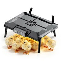 WONEGG Nouvelle Plaque Chauffante Améliorée pour Poussins, Chauffage Avicole à Hauteur Réglable
